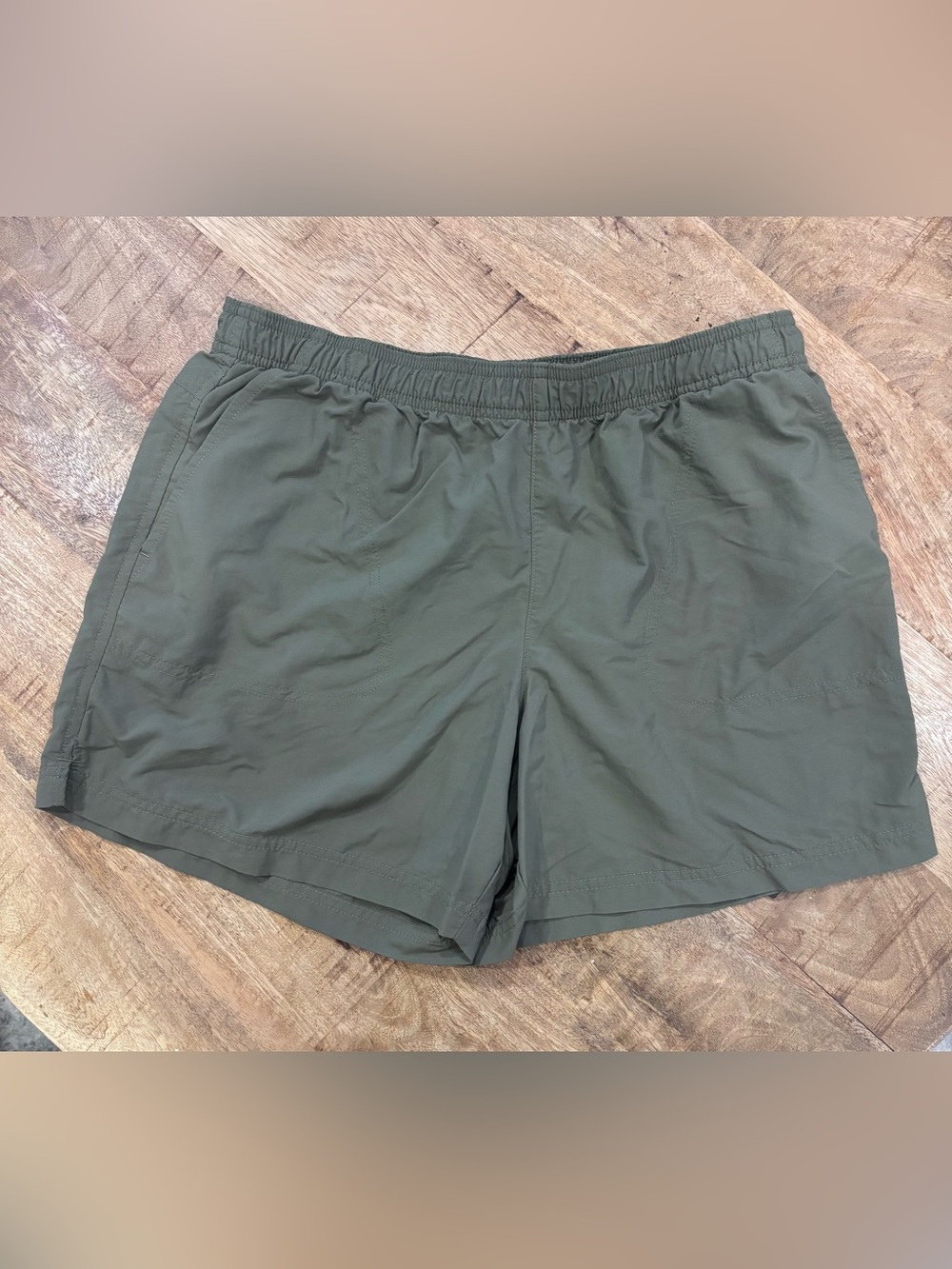 3 Pairs-Columbia Women's Sandy River Shorts- Black, Olive, Khaki Size M 5L - Picture 3 of 5